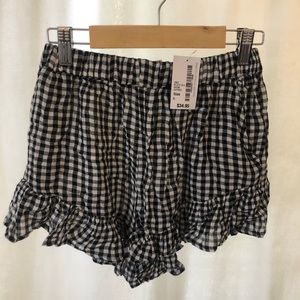 Billabong NEW WITH TAGS Gingham Shorts SZ Small